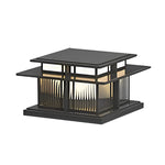 Outdoor IP65 Waterproof LED Modern Solar Post Caps Lights Pillar Light