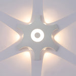 Flower Shaped LED Waterproof Nordic Wall Washer Lights Wall Sconces Lighting
