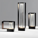 Creative Waterproof LED Black Modern Outdoor Solar Lawn Light Path Lights