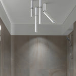 White Adjustable Cylinder Ceiling Spotlights - 1-Light LED 3W