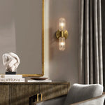 Palermo 12" Brass Wall Light Sconce