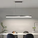 47.24'' 1-Light Linear LED Dimmable Kitchen Island Pendant - Black/Bronze