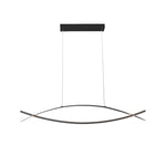 Art Strips Hardware Plating Stepless Dimming LED Nordic Chandelier