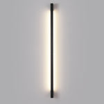 Minimalist Strip Three Step Dimming LED Black Postmodern Wall Lamp