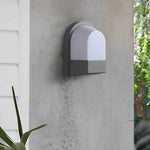 Minimalist Waterproof LED Dark Gray Modern Outdoor Wall Lamp Exterior Lights