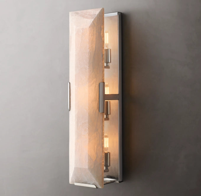 Harlow Calcite Linear Sconce