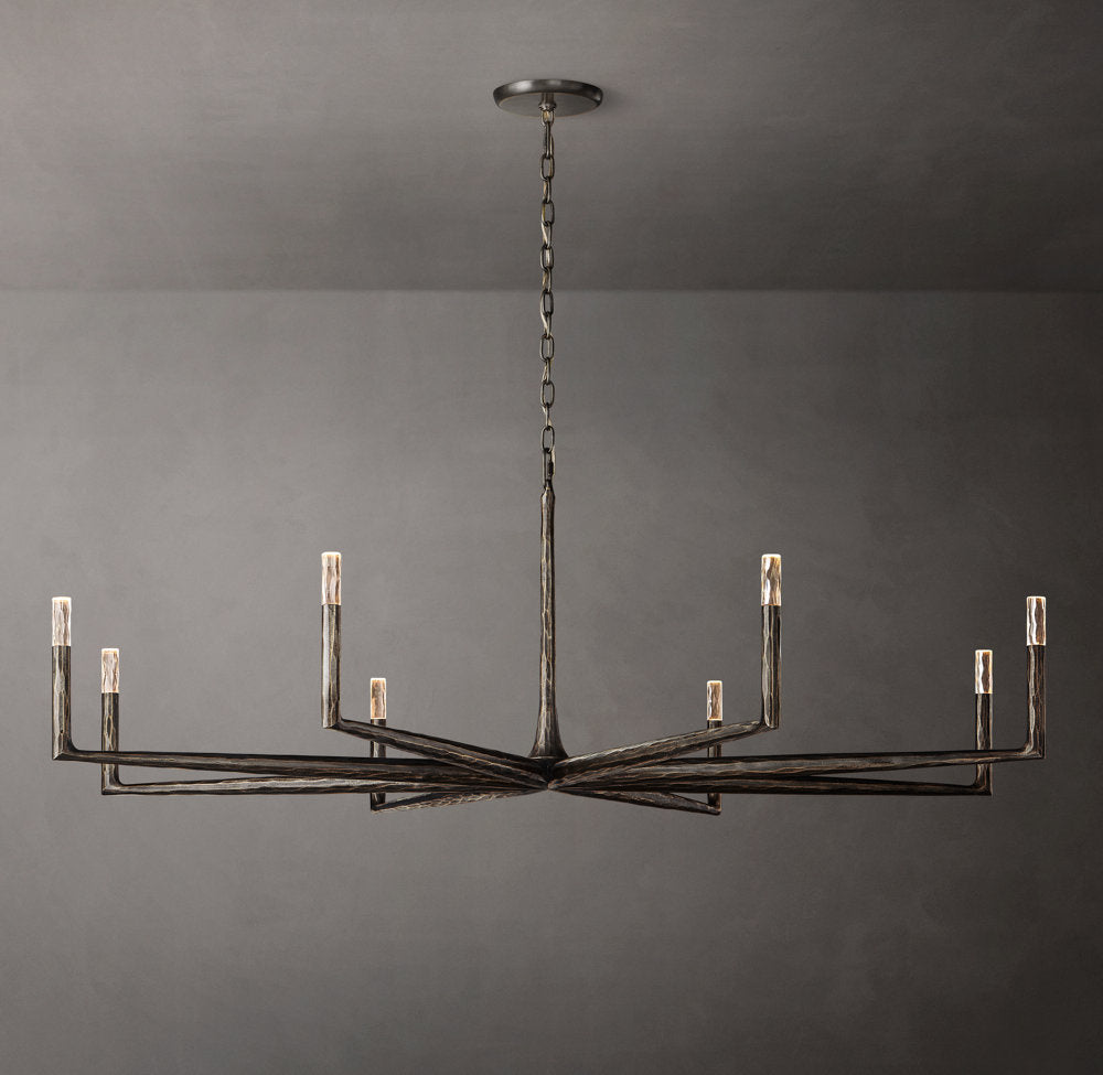 Thaddeus Round Chandelier 72"