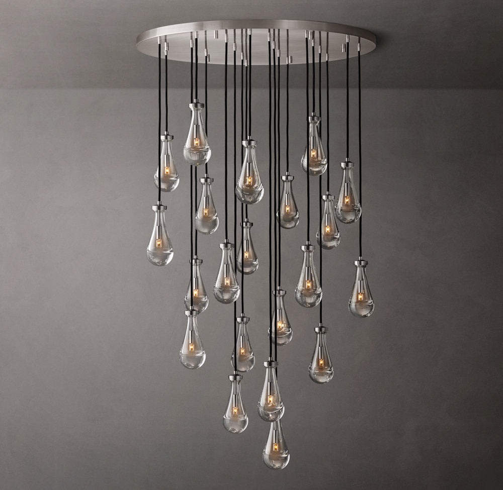 Rain Round Chandelier 47"