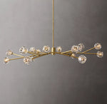 Boule De Cristal Clear Glass Round Chandelier 72"