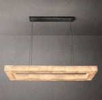 Rivage Lueur Rectangular Chandelier 54"