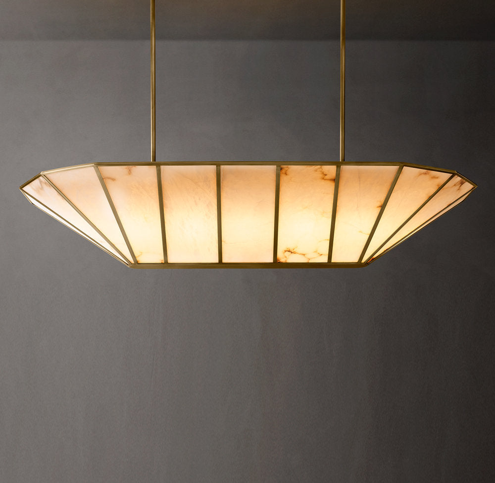 Lucette Linear Chandelier 74"