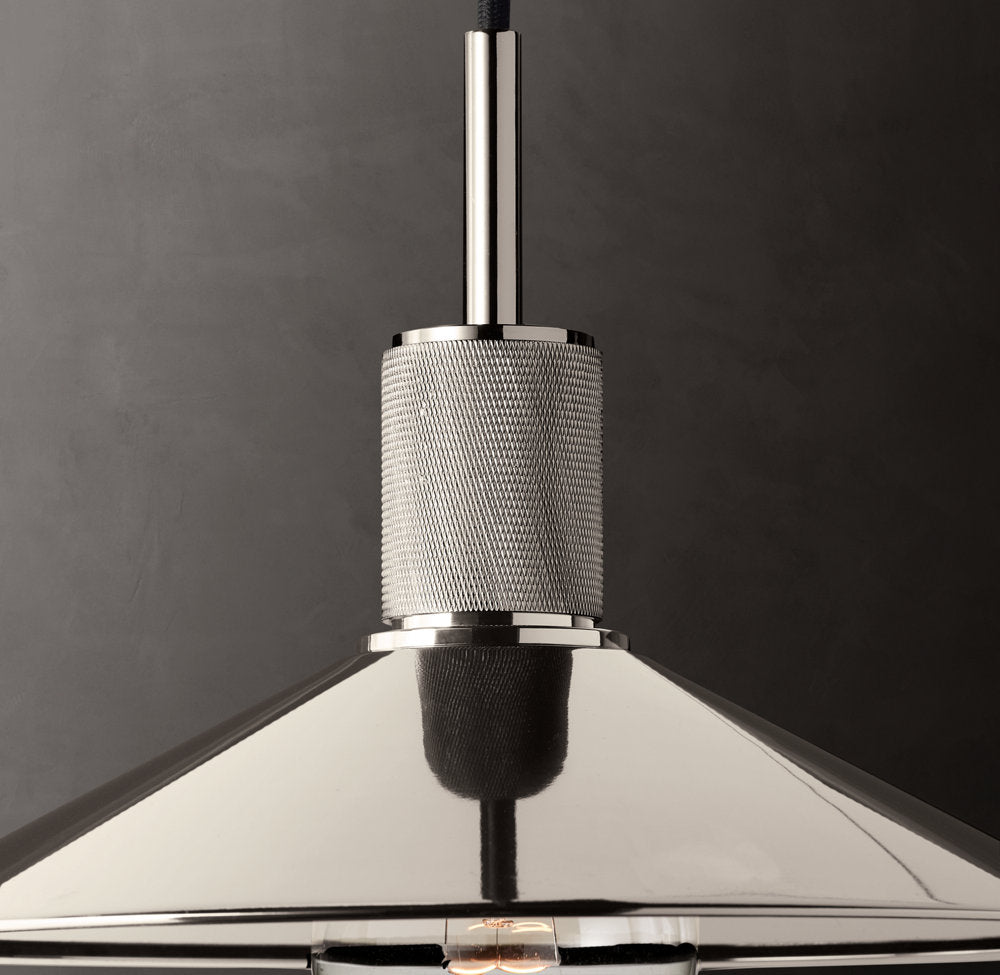 Utilitaire Metal Slope Shade Pendant