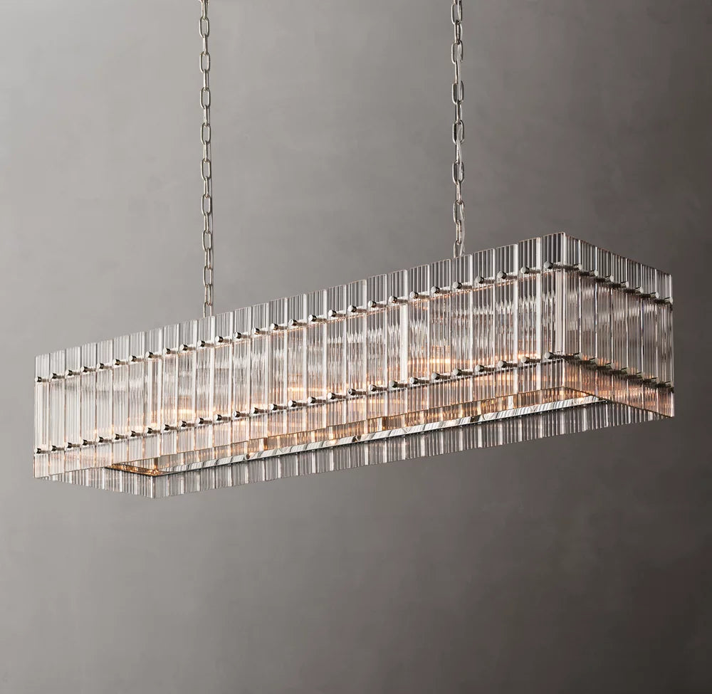 San Marco Rectangular Chandelier 54"