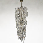 Shiro Nodahs 15-Bulb Pale Champagne Ceiling Chandelier