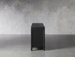 Rowan Media Console with Reeded Glass Doors