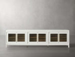 Rowan Media Console with Reeded Glass Doors