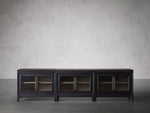 Rowan Modular Reeded Glass Media Console