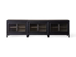 Rowan Modular Reeded Glass Media Console