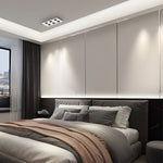 Square LED Anti-Glare Flush Mount Ceiling Light