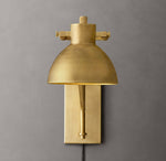 Machinist Swing-Arm Task Sconce