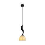 Elowen Twisted Wood Pendant Light
