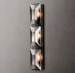 Harlow Crystal Triple Sconce
