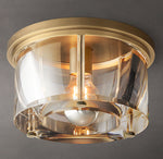 Savile Round Flushmount