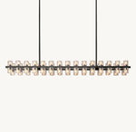 Arcachon LED Rectangular Chandelier 54"