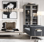 Arcachon LED Round Chandelier 60"