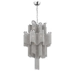 Nickel 12 Light Chandelier