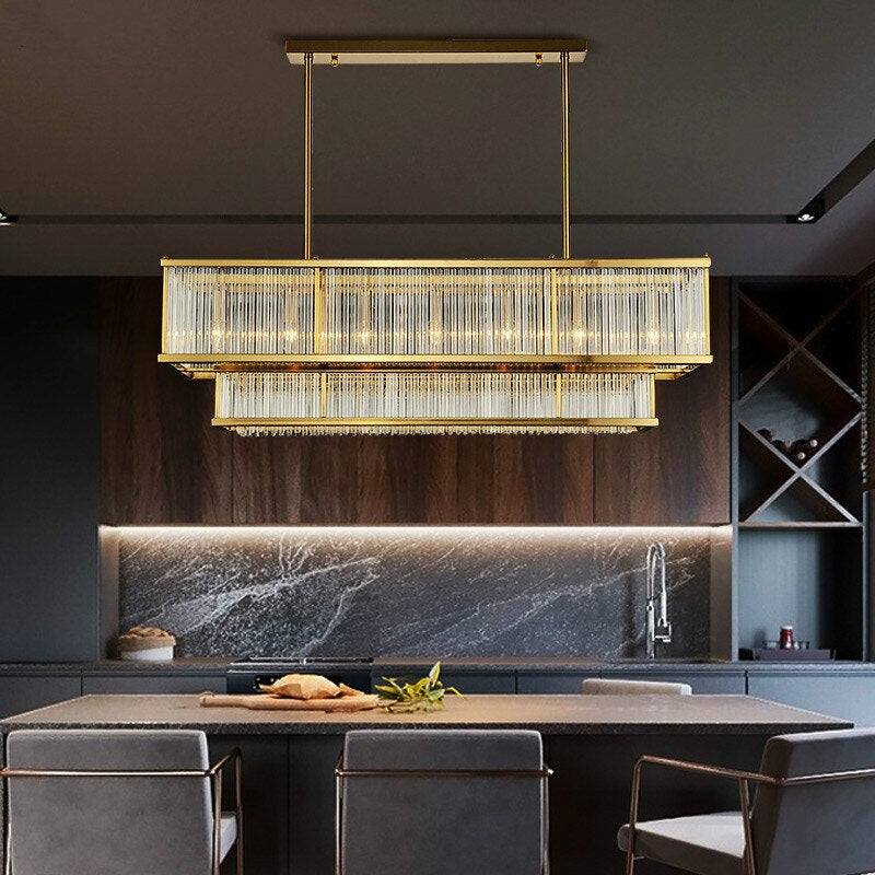 Gerano Crystal Kitchen Island Chandelier