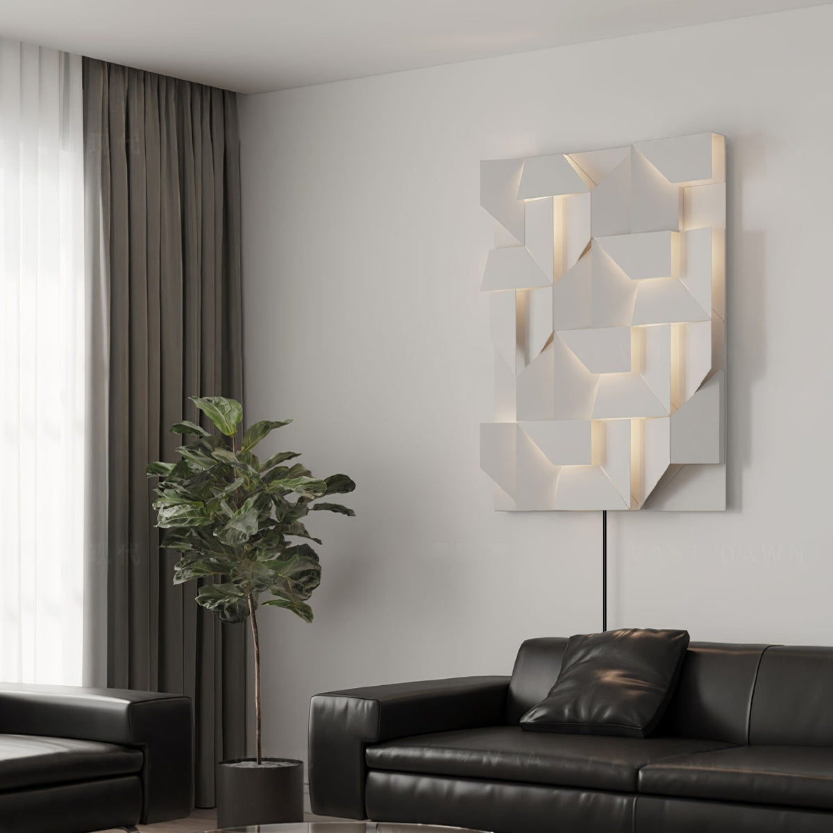 Shadows Grand Plug-in Sconce