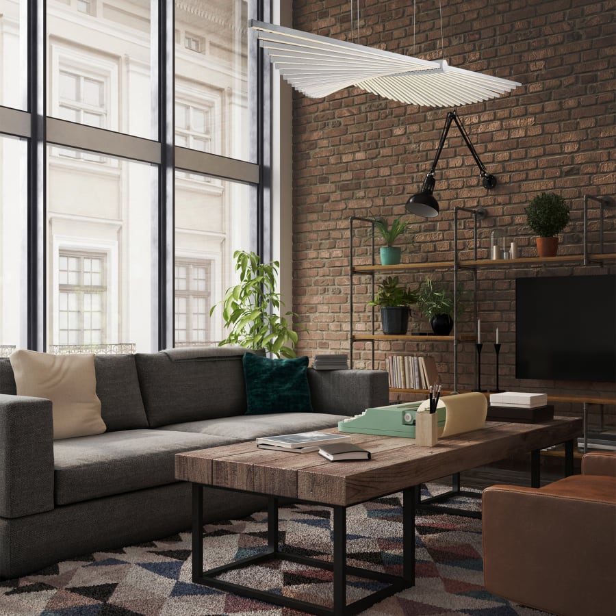 Seraph 59" Wide 3000K LED Linear Chandelier