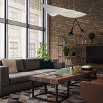 Seraph 59" Wide 3000K LED Linear Chandelier