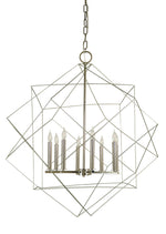 Etoile Foyer Chandelier, 8-Light, Pewter, 36"W (4708 SP/PN 9Q773)