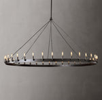 Camino Vintage Filament Round Chandelier 73"