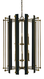 Etoile Foyer Chandelier, 8-Light, Pewter, 36"W (4708 SP/PN 9Q773)