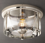 Savile Round Flushmount