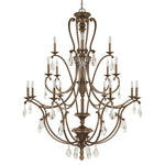 Fixture Company Claybourne Suede 16-Light Chandelier