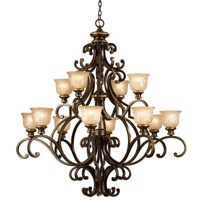 Bailey Street Home - 49-BEL-1628195 - Norwalk - Twelve Light Chandelier