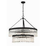 Bailey Street Home - 49-BEL-5145017 - City Pines - 9 Light 2-Tier Chandelier-30.25 Inches Tall and 32 Inches Wide
