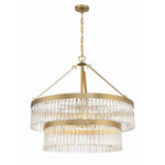 Bailey Street Home - 49-BEL-5145017 - City Pines - 9 Light 2-Tier Chandelier-30.25 Inches Tall and 32 Inches Wide