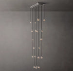 Pearl Rectangular Chandelier 54"