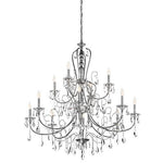 Chrome 12-Light Chandelier