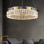 Siena Contemporary Crystal Light Fixture