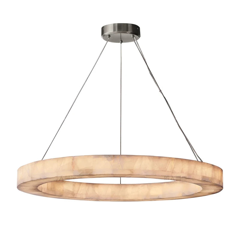 Natural Marble Modern Chandelier