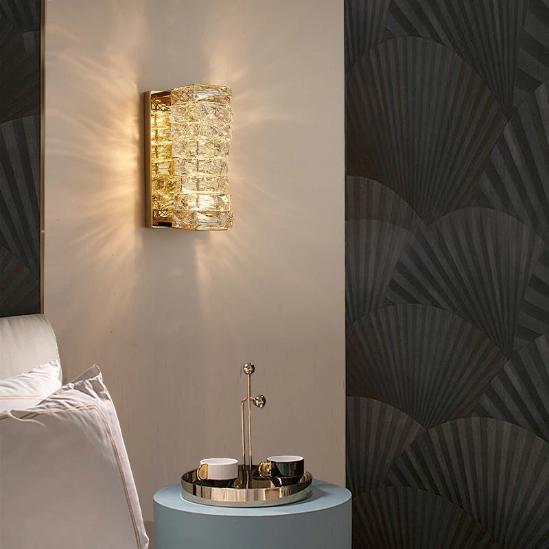 Bacci Crystal Wall Sconces