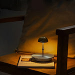 Nickel Jingle Table Lamp Touch Dimming Ambience