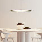 Minimalist Modern Circle Linear Industrial Pendant Lighting