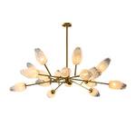 Creative Glass Moleculars LED Modern Minimalist Chandelier Dining Room Light